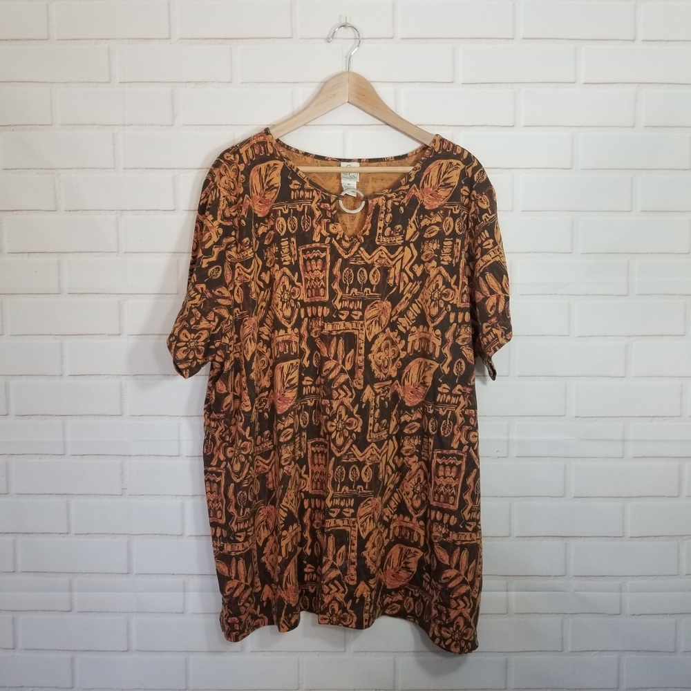 Fashion Bug Women's Short Sleeve Shirt Size 4x